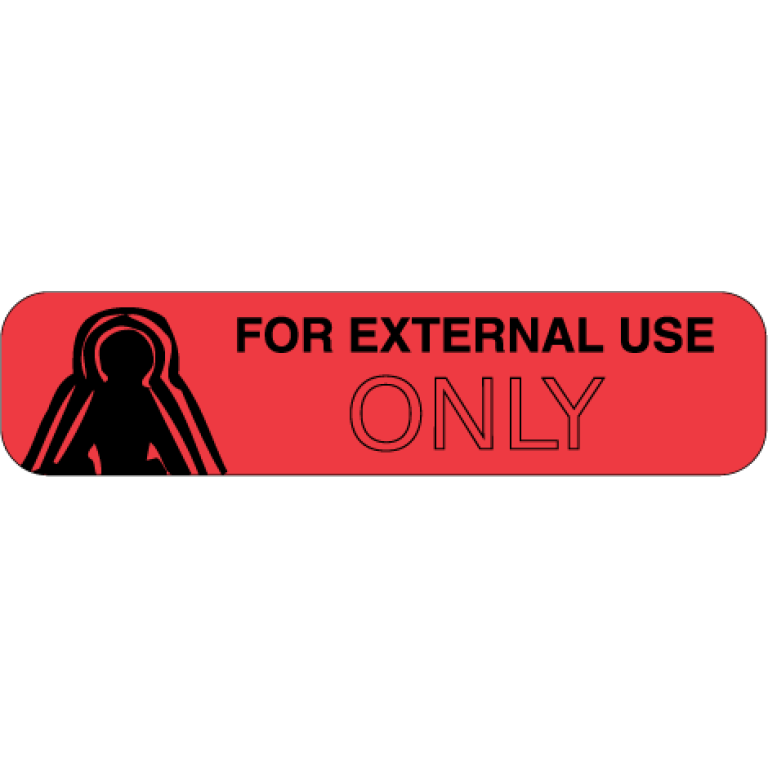 Devlab Use Only Labels Pharmacy Supplies - FOR EXTERNAL USE ONLY - Onnen Company