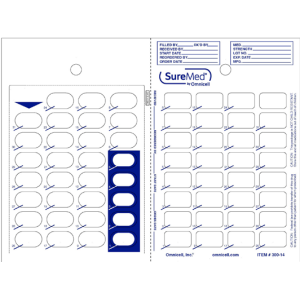 31 Dose Heat Seal Select Seal Card