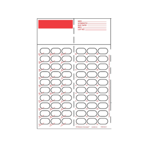 30 Dose Mini Heat Seal Control Card